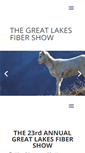 Mobile Screenshot of greatlakesfibershow.com